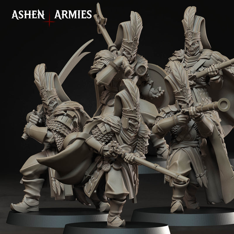 Janissaries Gilded Dominion Miniatures | Trench Grimdark | Ashen Armies