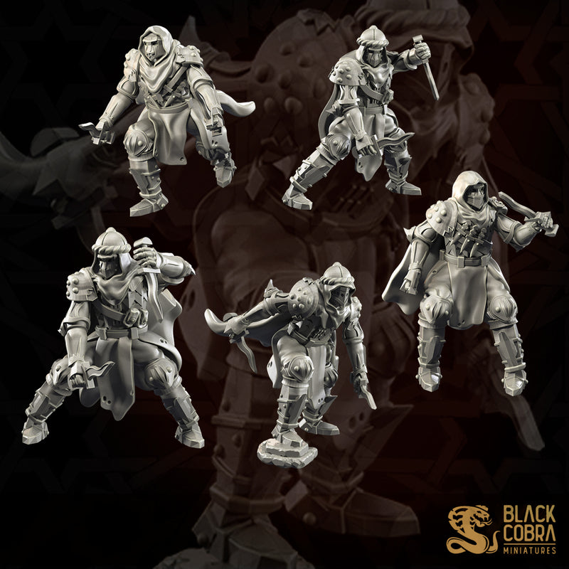 Iron Assassins | Iron Trenchers | Black Cobra Miniatures