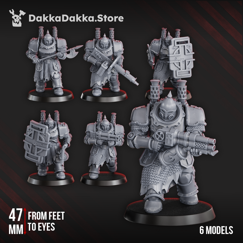 Heavy Bogatyr Miniatures | Steel Union | DakkaDakka