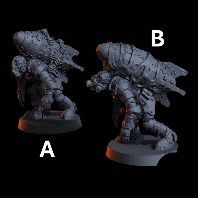 Trench Ghoul Sarcophagus Mine Carriers | Trench Grimdark | Diceverse