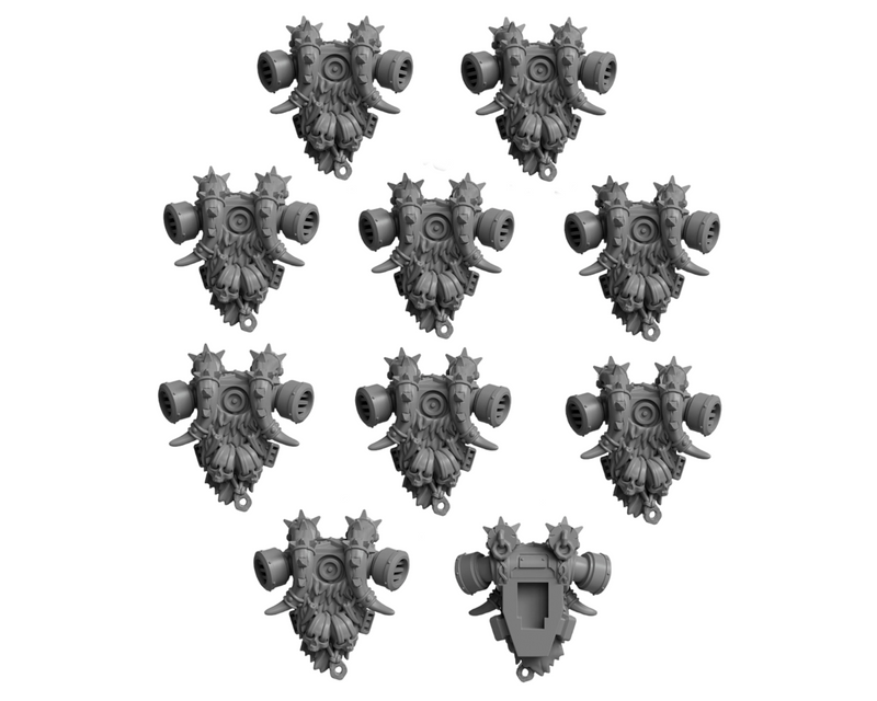 Backpacks Pack 1 Primal Hounds Conversion Bits For 28mm 32mm Sci-fi Space Knights