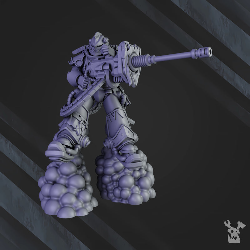 White Megaladon Clan Depressors | Battle Brothers | DakkaDakka