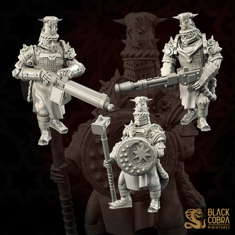 Elite Guard Miniatures | Iron Trenchers | Black Cobra Miniatures
