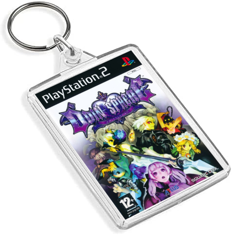Retro Gaming Box Art Keyring - Gen VI P2 Console Style (Titles H-R)