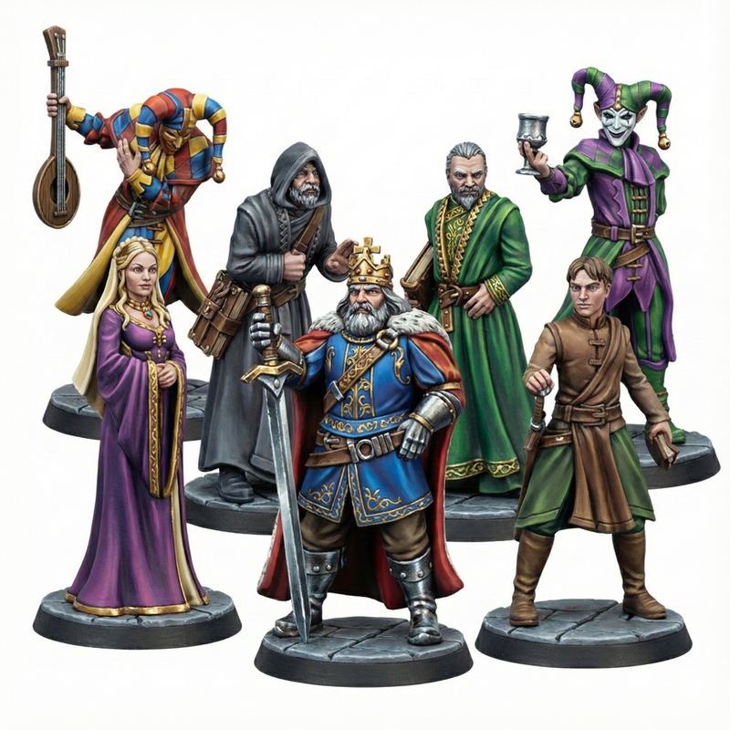 Royal Court Miniatures | Fantasy Miniature | Galaad Miniatures