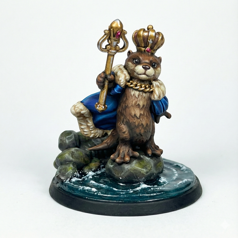Otter King | Twin Goddess Miniatures