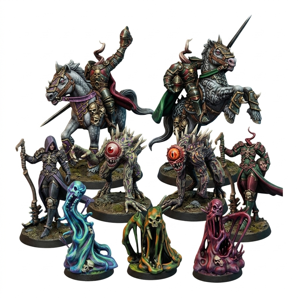 Dungeon Monster, 28/32mm resin fantasy miniature, unpainted
