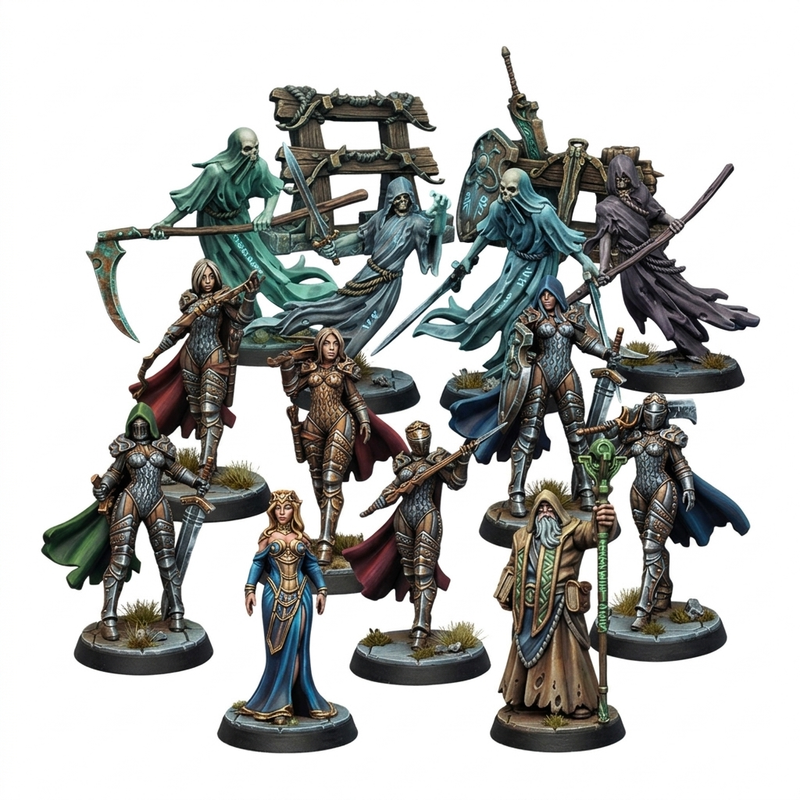 Knights & Specters Miniatures | Fantasy | Galaad Miniatures