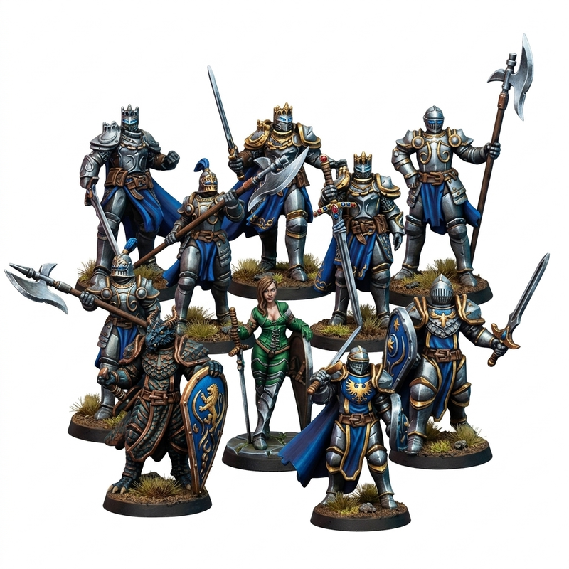 Knight Miniatures | Fantasy | Galaad Miniatures