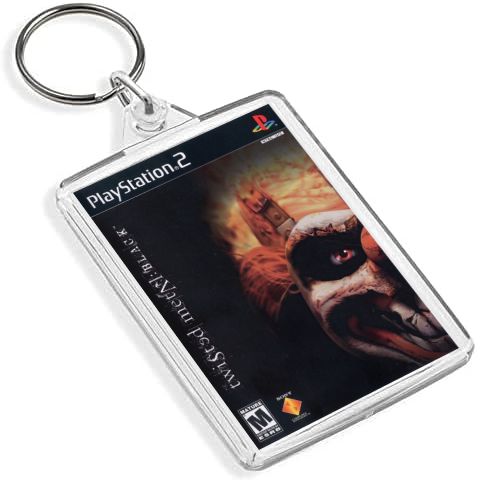 Retro Gaming Box Art Keyring - Gen VI P2 Console Style (Titles S-Z)