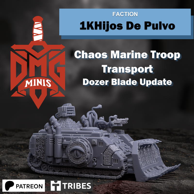 Marine Troop Transport | 1KHijos | Sci-Fi Miniature | DMG Minis