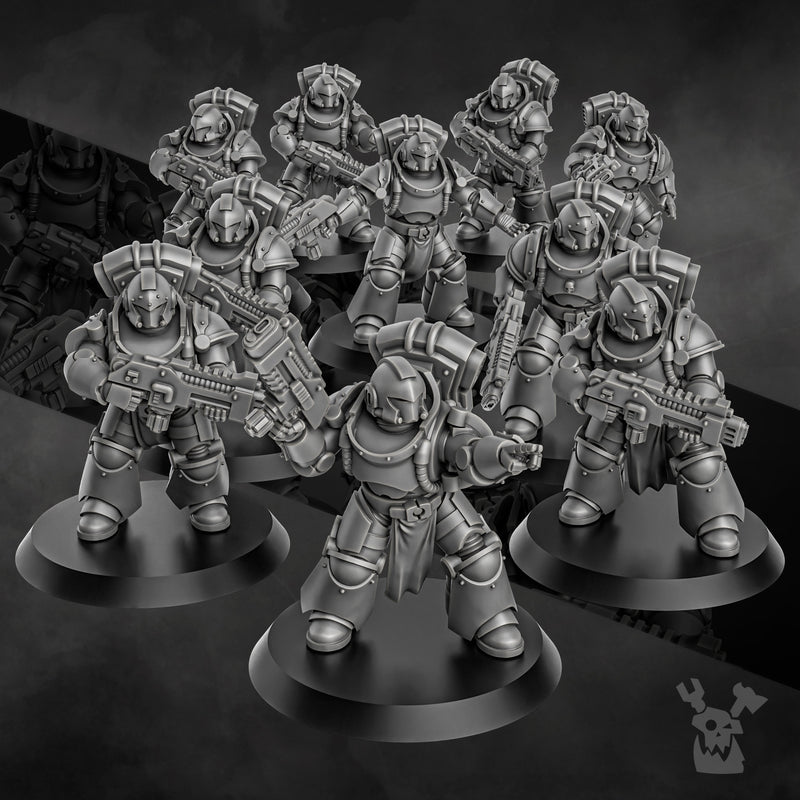 Space Knights Pulsarum Squad | Battle Brothers | DakkaDakka