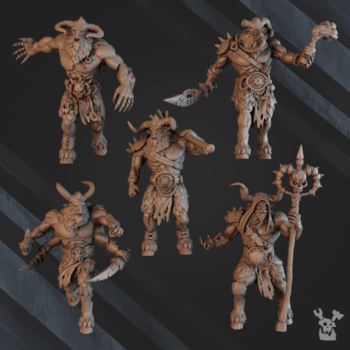 Techbeast Squad Miniatures | Heretics | Grimdark Miniature | DakkaDakka