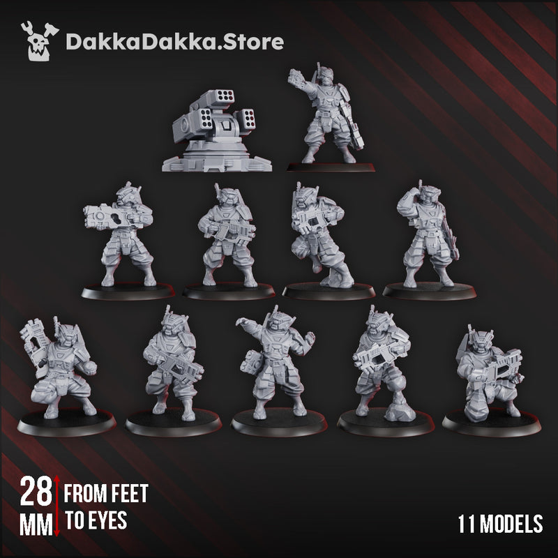 MSC Breakout Squad Miniatures | Greater Good