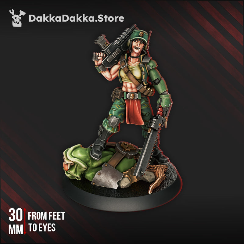 The Ork Slayers Commander | Imperial Soldiers | DakkaDakka