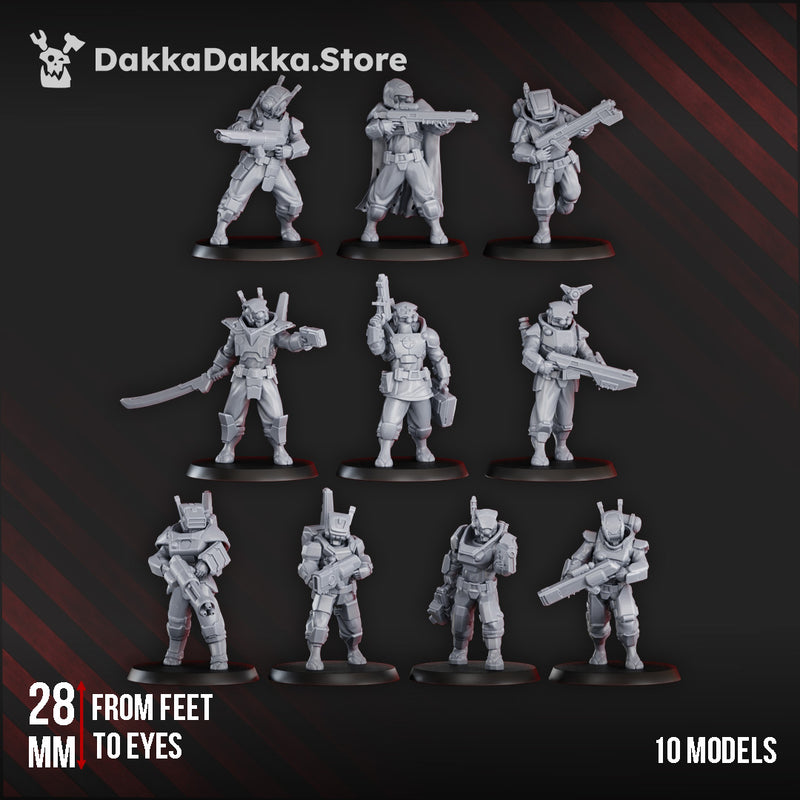 MSC Operations Squad Miniatures | Greater Good