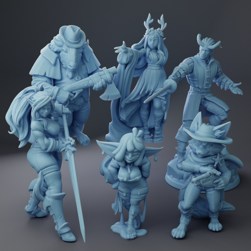 Adventurer Miniatures | Twin Goddess Miniatures | March '24