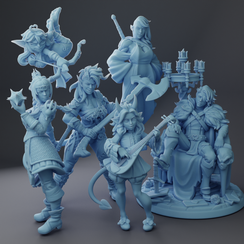 Adventurer Miniatures | Twin Goddess Miniatures | Feb '24