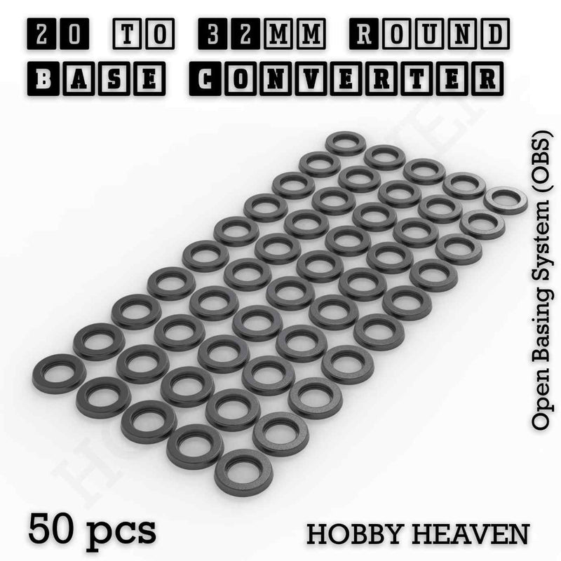 Round Bases Size Converters Round to Round 3d Print Full Range