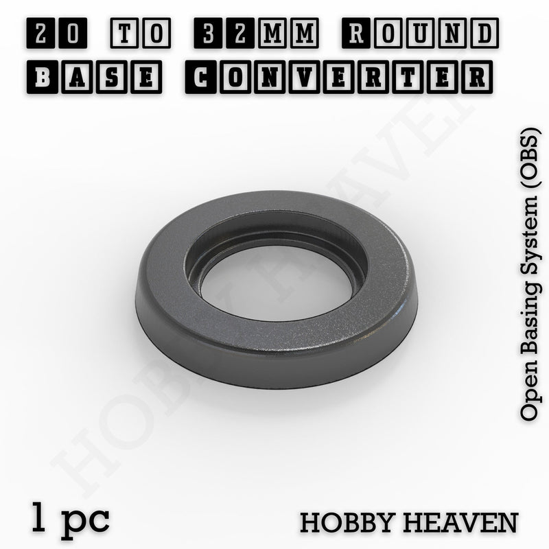 Round Bases Size Converters Round to Round 3d Print Full Range