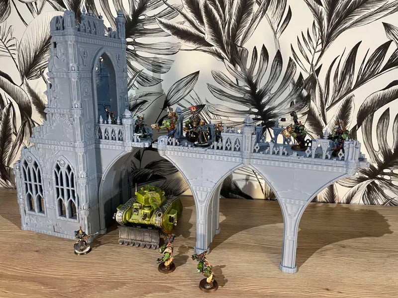 Imperitus Melassa Tower Bridge Ruins | Wargaming Terrain