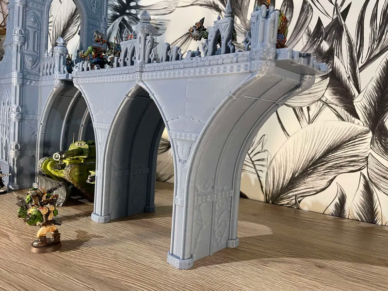 Imperitus Melassa Tower Bridge Ruins | Wargaming Terrain