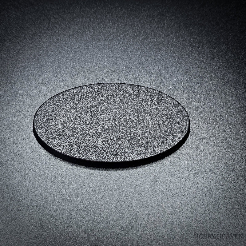 60x35mm Oval Plain Plastic Bases