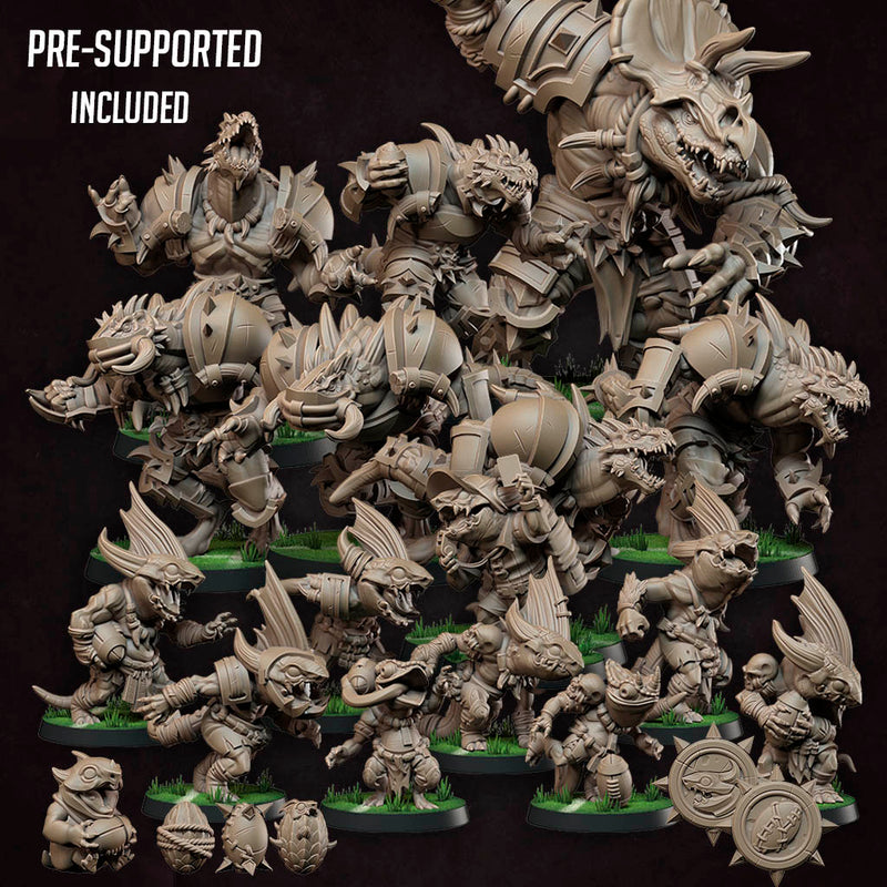 Tiny Tyrants Fantasy Football Team | Tabletop Fantasy Miniatures | BTB