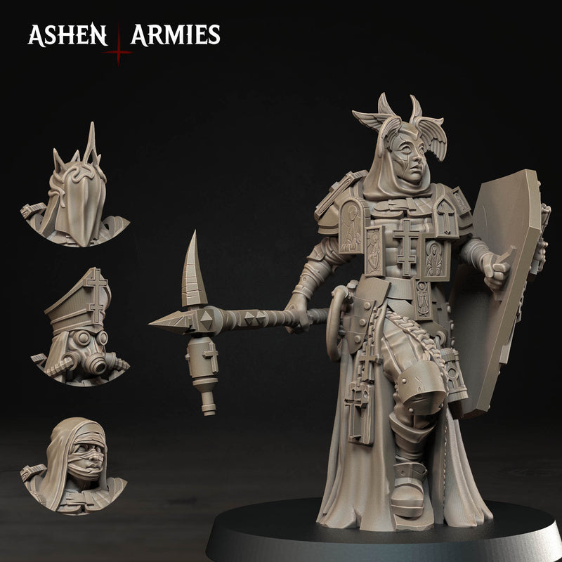 Castigator w/ Hammer Bleeding Procession | Trench Grimdark | Ashen Armies