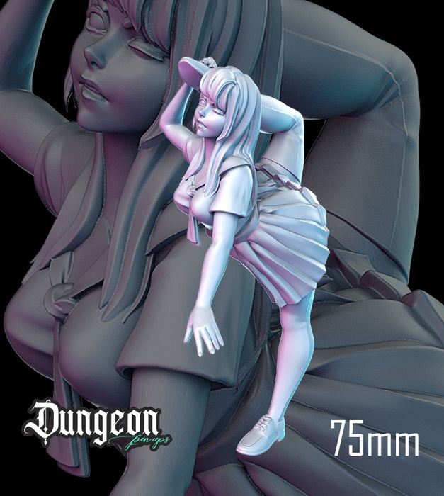 Tomoe | Pin-Up | Fantasy Miniature | Dungeon Pin-Ups
