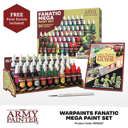 Warpaints Fanatic Mega Paint Set | The Army Painter