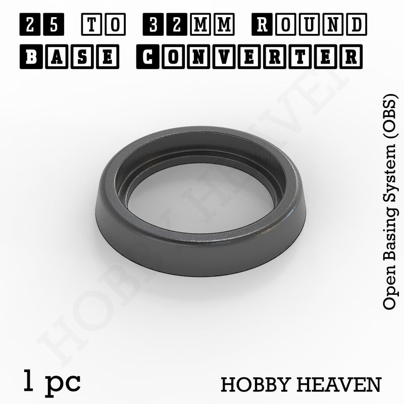 Round Bases Size Converters Round to Round 3d Print Full Range
