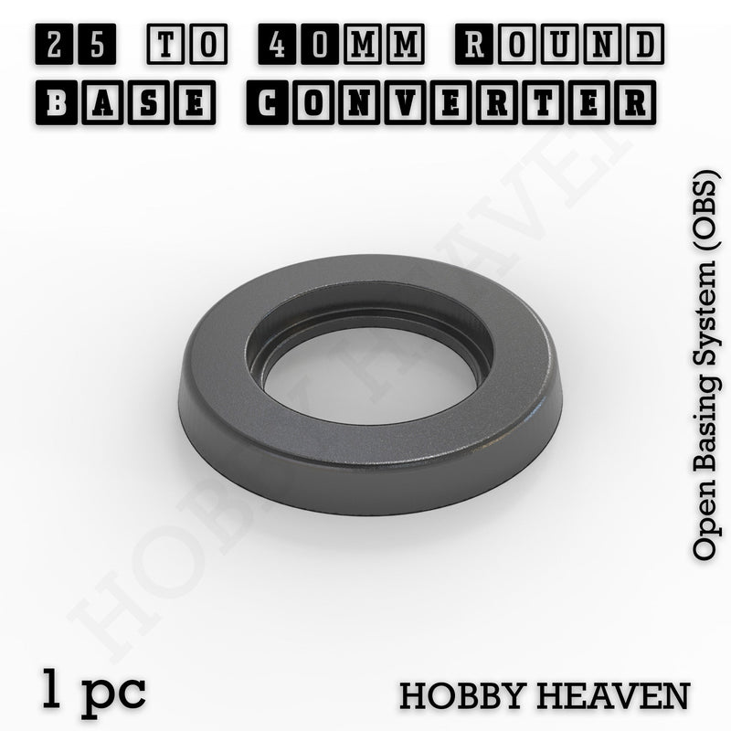 Round Bases Size Converters Round to Round 3d Print Full Range