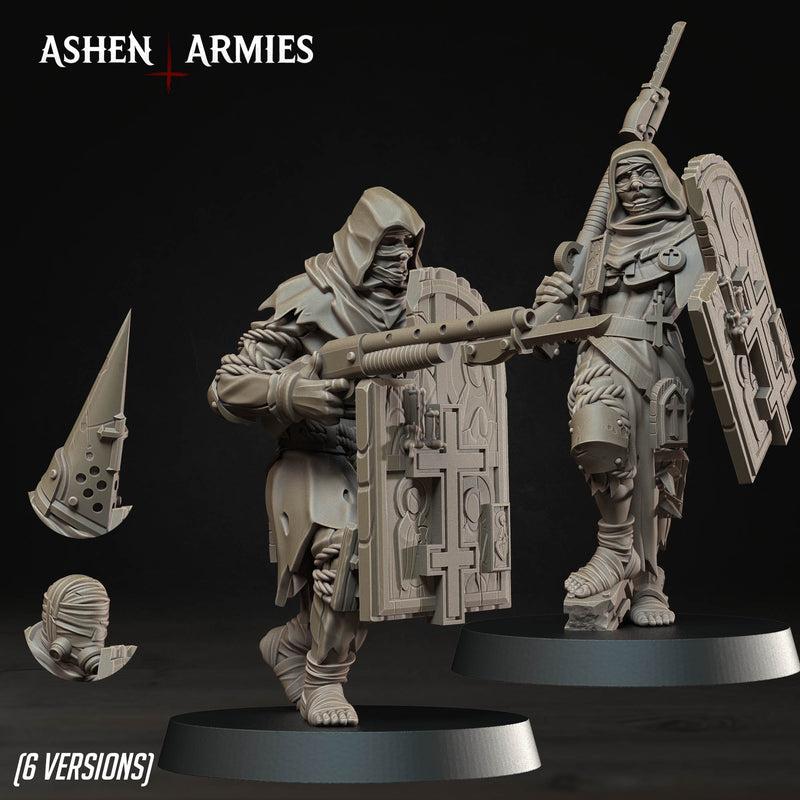 Trench Pilgrims Bleeding Procession | Trench Grimdark | Ashen Armies