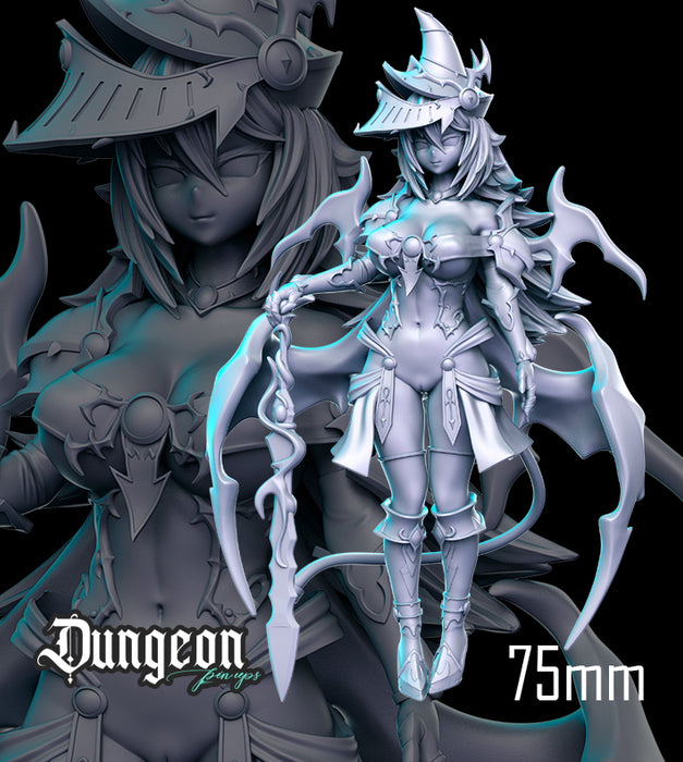Super Dark Dragon Magician Girl | Anime | Fantasy Miniature | Dungeon Pin-Ups