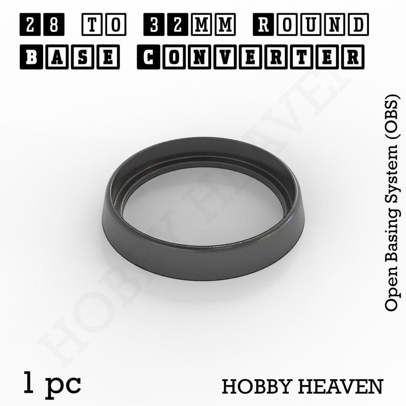 Round Bases Size Converters Round to Round 3d Print Full Range