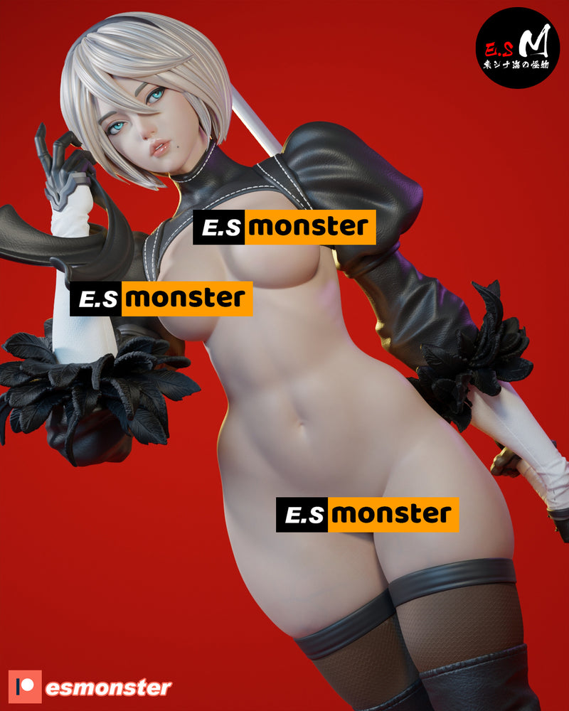 Too Bee | Pin-Up Statue Fan Art Miniature Unpainted | E.S Monster