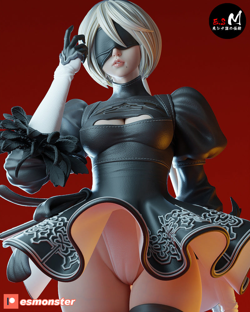 Too Bee | Pin-Up Statue Fan Art Miniature Unpainted | E.S Monster