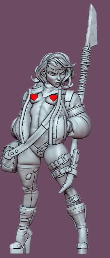 Pin-Ups of the Apocalypse Fantasy Miniatures | Gaz Minis