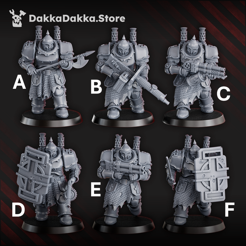 Heavy Bogatyr Miniatures | Steel Union | DakkaDakka