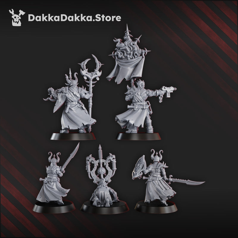 K.I.N.K. Castle 2nd Executant Miniatures | Grimdark Proxy Miniature | Ghamak