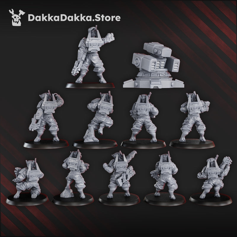 MSC Breakout Squad Miniatures | Greater Good
