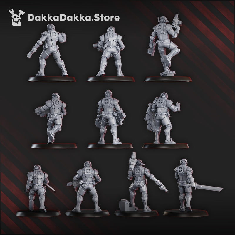 Doomsday Lab Killer Miniatures | Imperial Soldiers | DakkaDakka