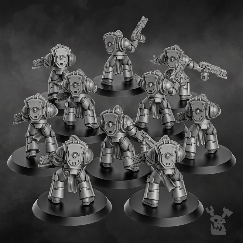 Space Knights Ignitium Squad | Battle Brothers | DakkaDakka