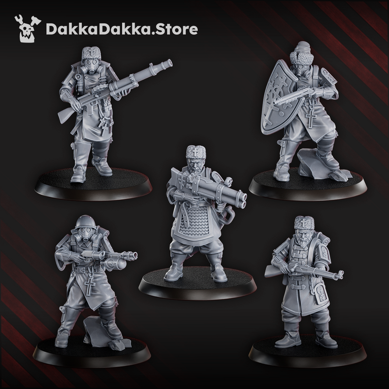 Red Druzhina Miniatures | Steel Union | DakkaDakka