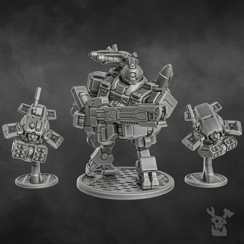 Cloud Hammer QX-1 | Greater Good | DakkaDakka | Sci-Fi Grimdark Wargaming Miniature 28mm 32mm