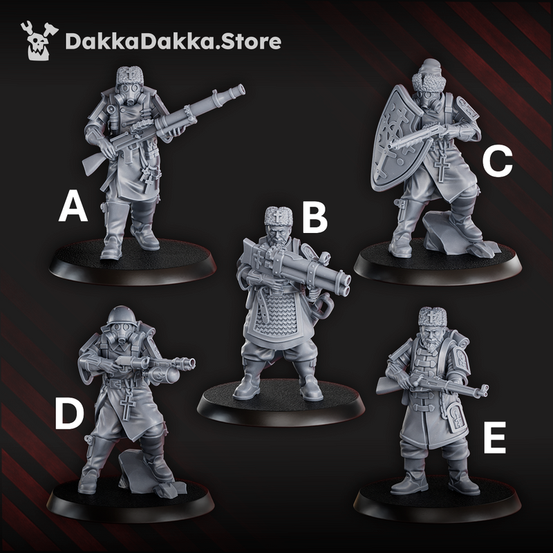 Red Druzhina Miniatures | Steel Union | DakkaDakka