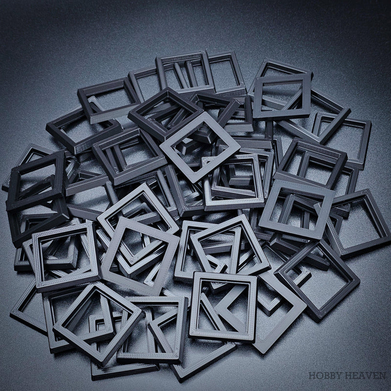 30 to 40mm Square Bases Converters 3d Print