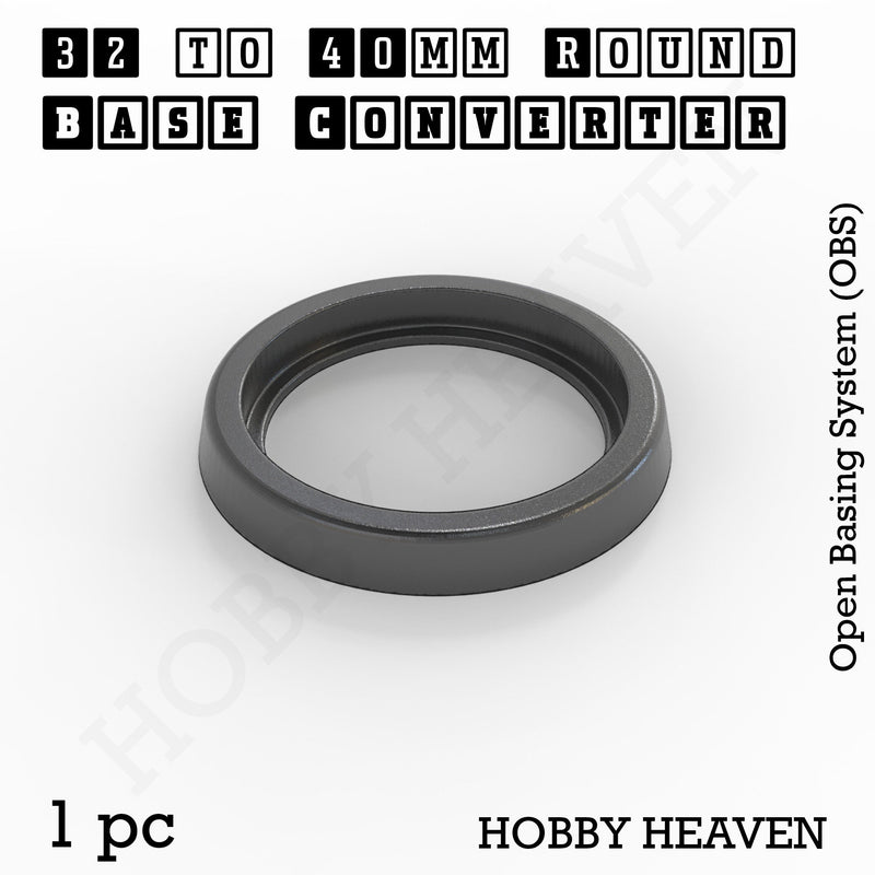 Round Bases Size Converters Round to Round 3d Print Full Range