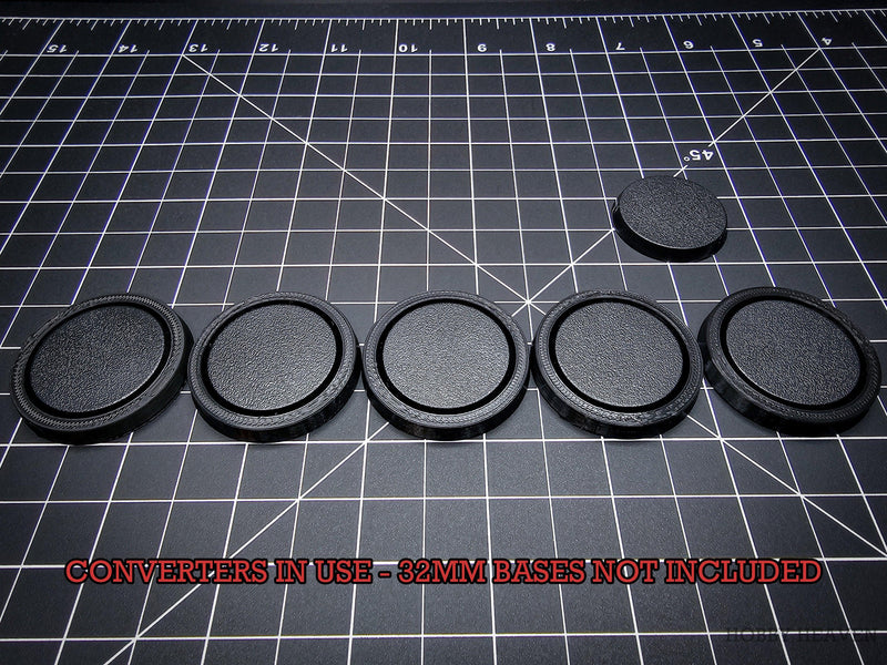 32 to 40mm Round Bases Converters 3d Print